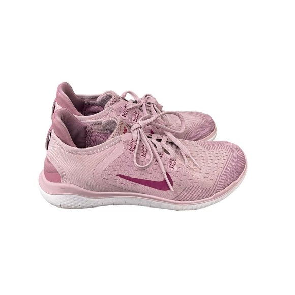 Nike Shoes - NIKE Women's Free RN 2018 Running Shoe Elemental Rose/Gunsmoke Size 8.5 B US